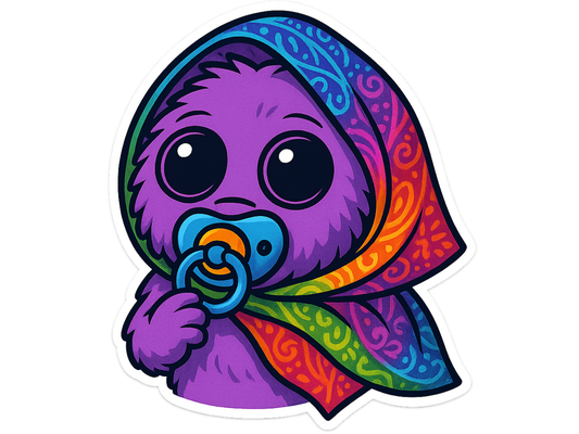 EDM Rave Festival Sticker Set or Single | Vinyl Decal | Monsters & Characters | PLUR