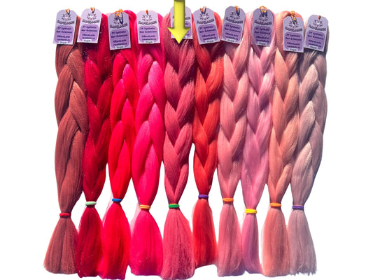 Flamingo - Pink Braiding Hair