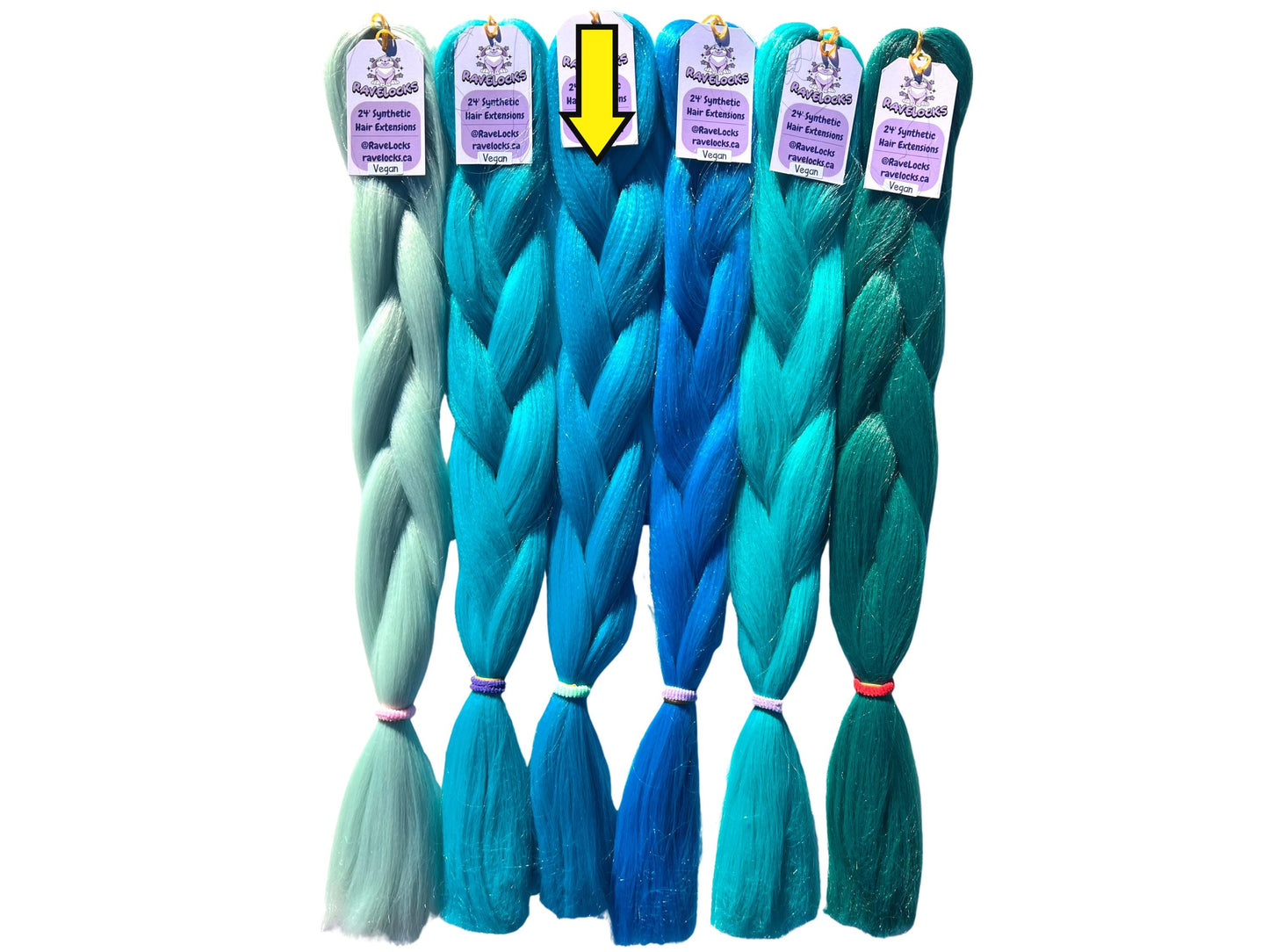 Aqua - Blue Braiding Hair