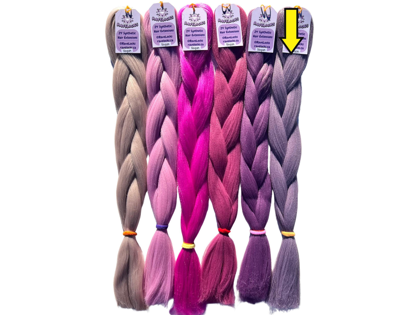 Mauve - Purple Braiding Hair