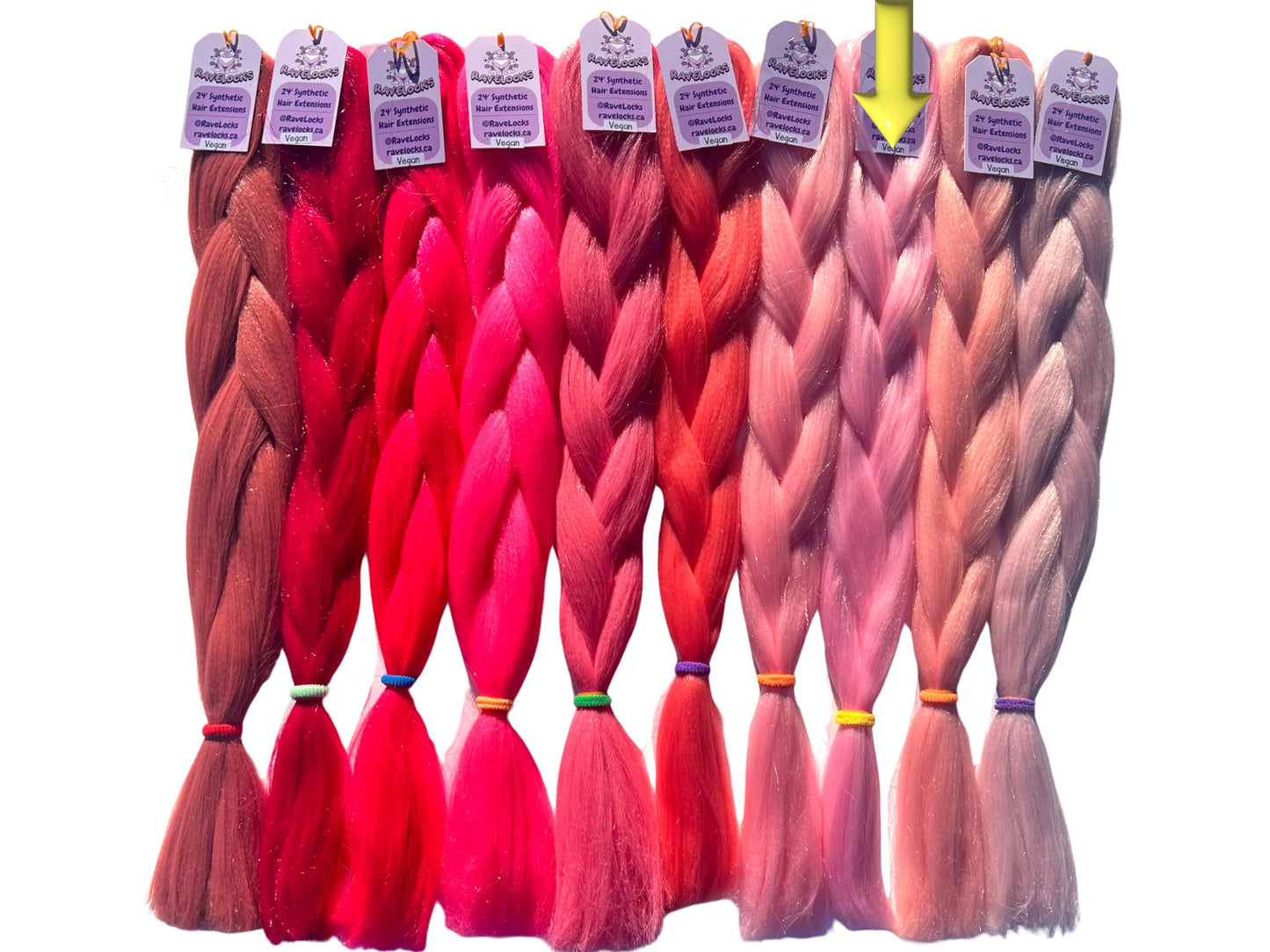 Bubblegum- Light Pink Braiding Hair