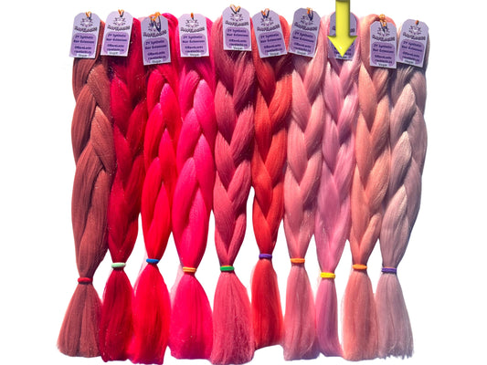 Bubblegum- Light Pink Braiding Hair