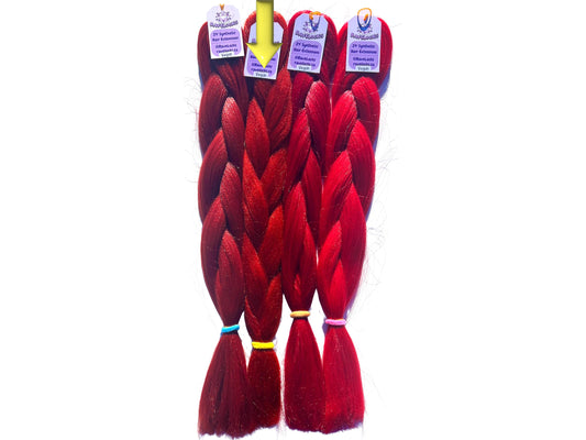 Cherry - Red Braiding Hair