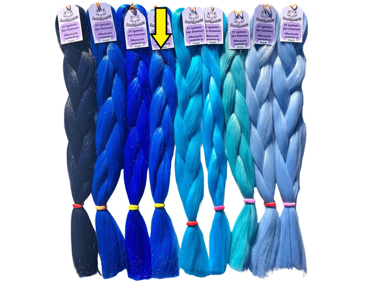 Royal - Blue Braiding Hair