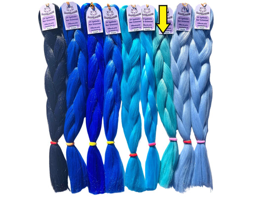Iceberg - Blue Braiding Hair