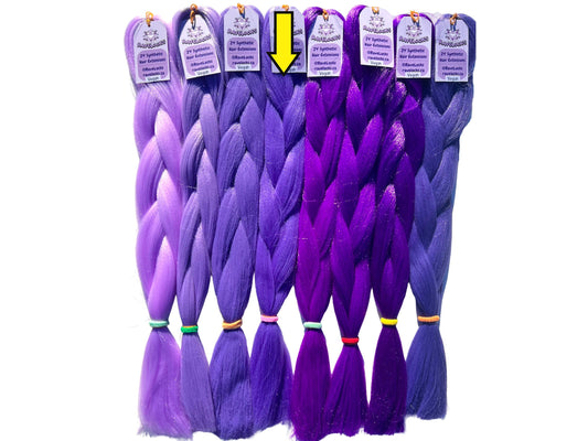 Iris - Purple Braiding Hair