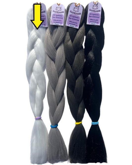 Snow - White/Natural Braiding Hair