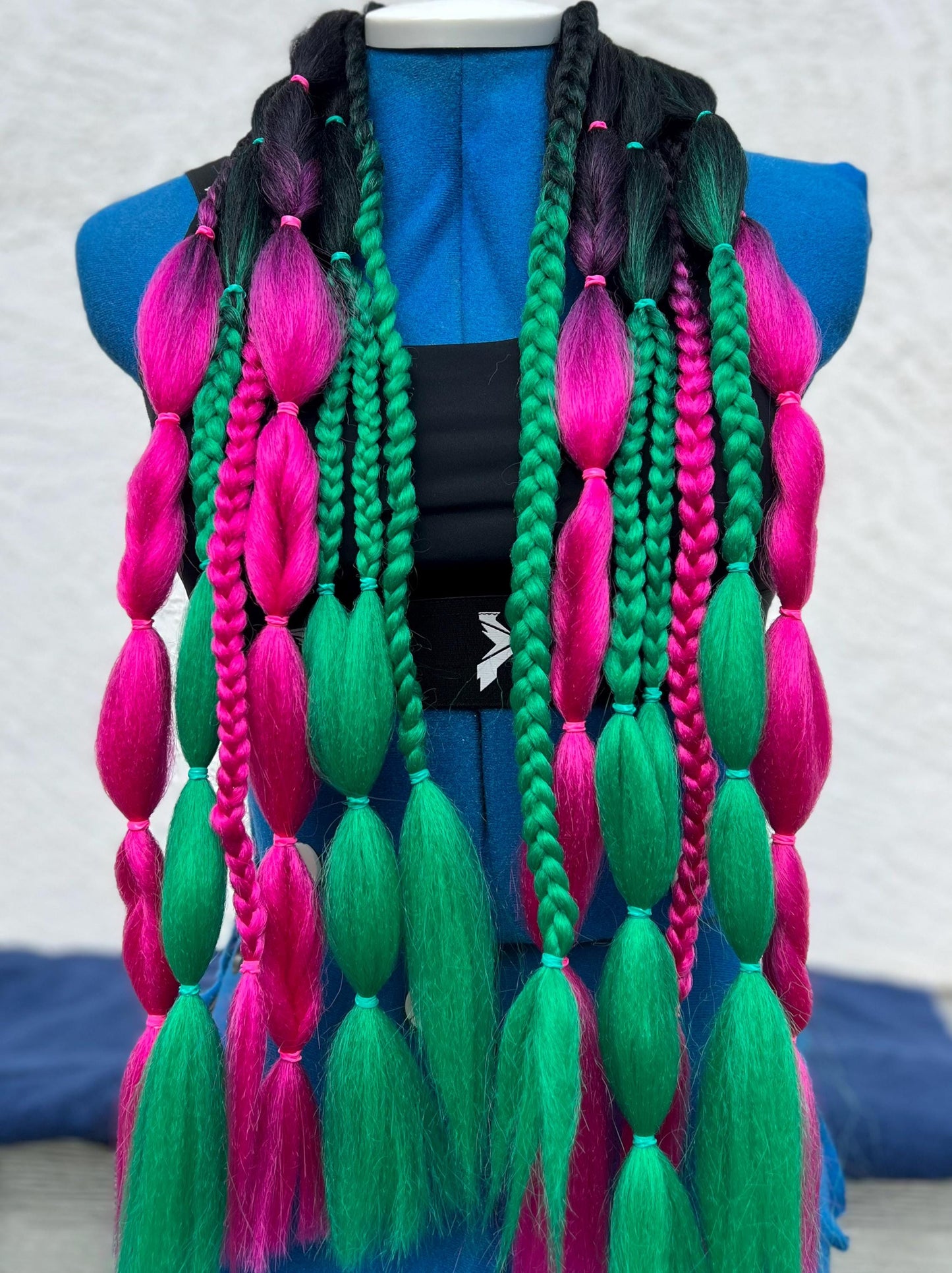 Watermelon - Tie-In Braid Extensions