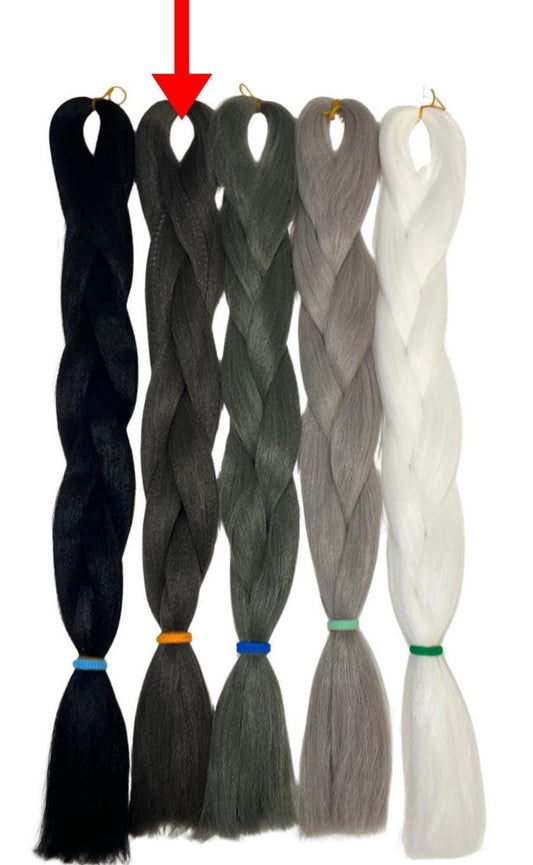 Graphite - Black/Natural Braiding Hair