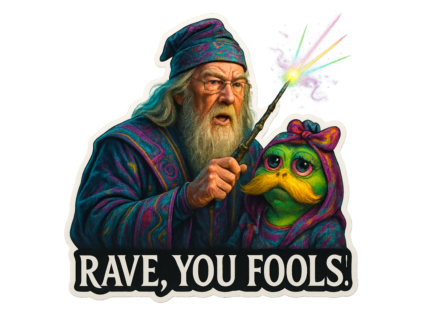 EDM Rave Festival Sticker Set or Single | Vinyl Decal | Characters | PLUR