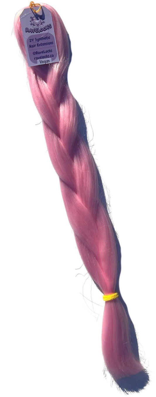 Bubblegum- Light Pink Braiding Hair
