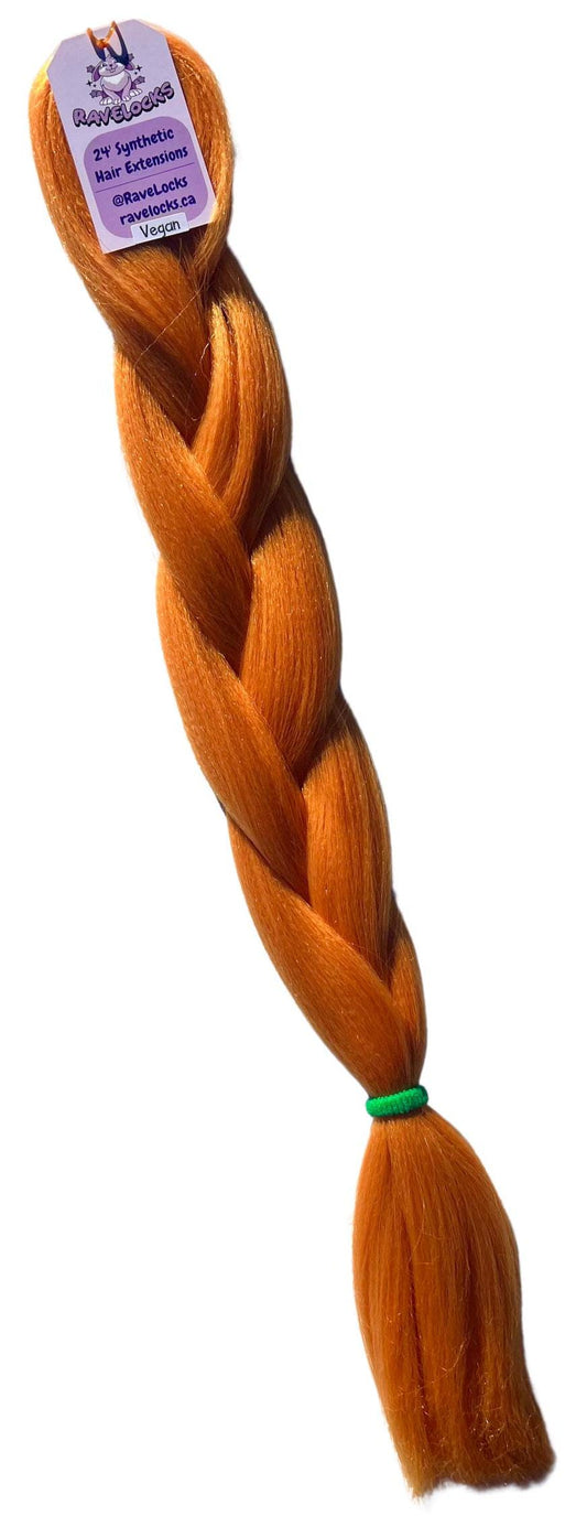 Rustic - Orange Braiding Hair