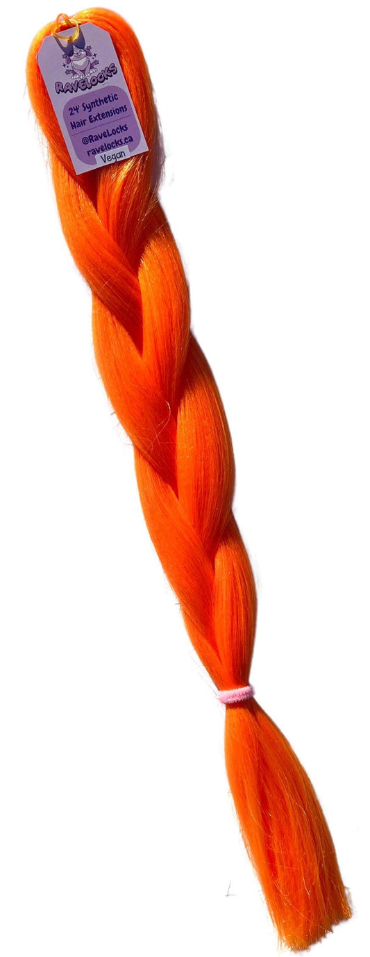 Tiger - Orange Braiding Hair