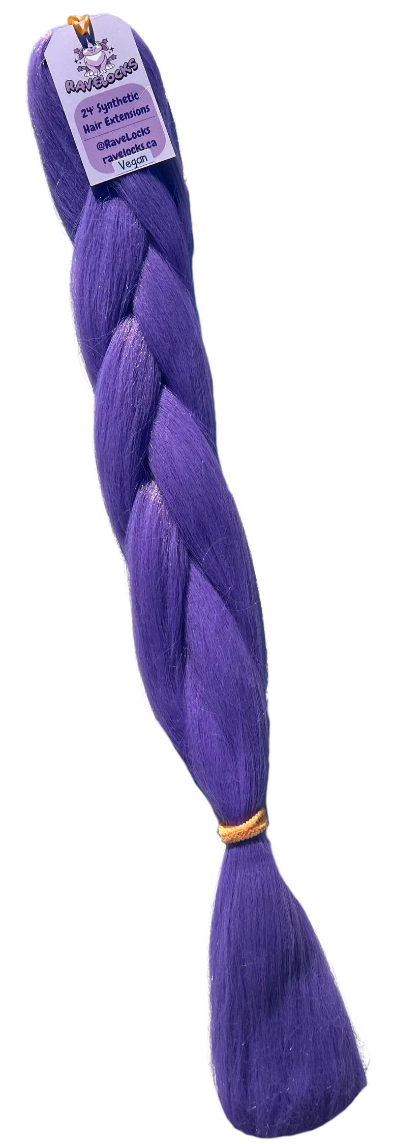 Amethyst - Purple Braiding Hair