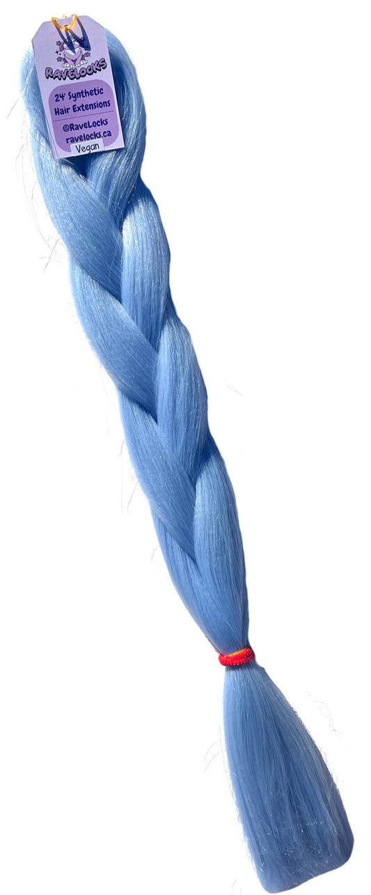 Sky - Blue Braiding Hair