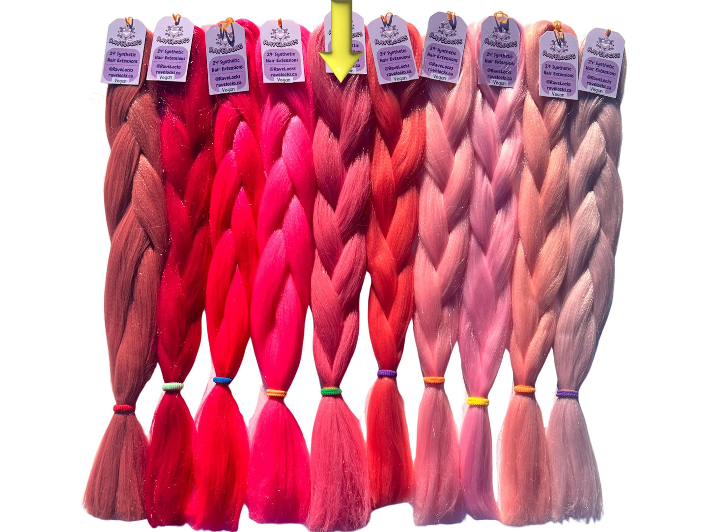 Flamingo - Pink Braiding Hair