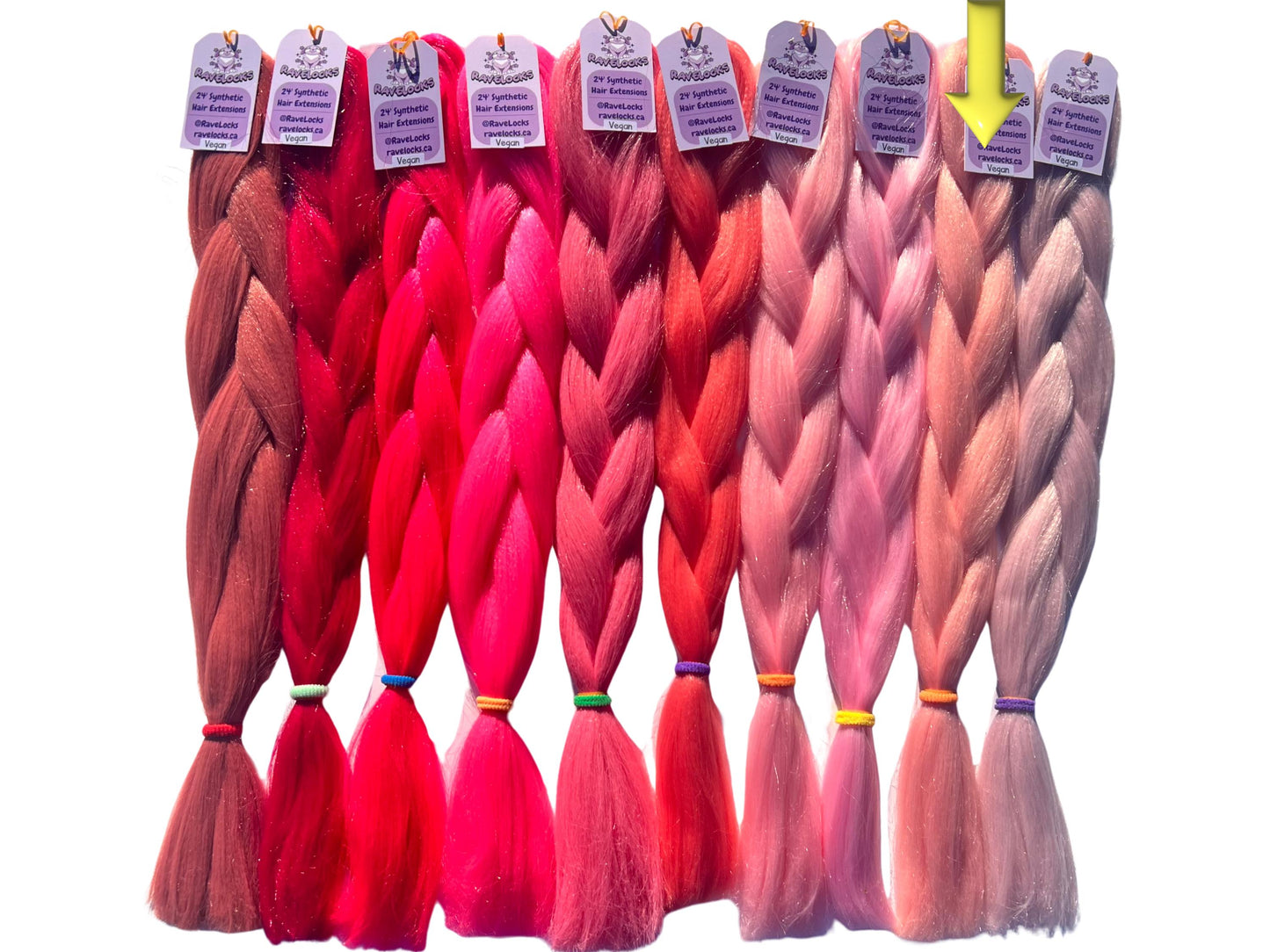 Peachy - Pink Braiding Hair