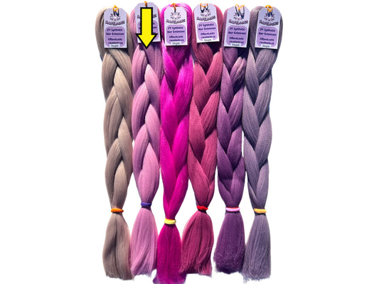 Plum - Pink/Purple Braiding Hair