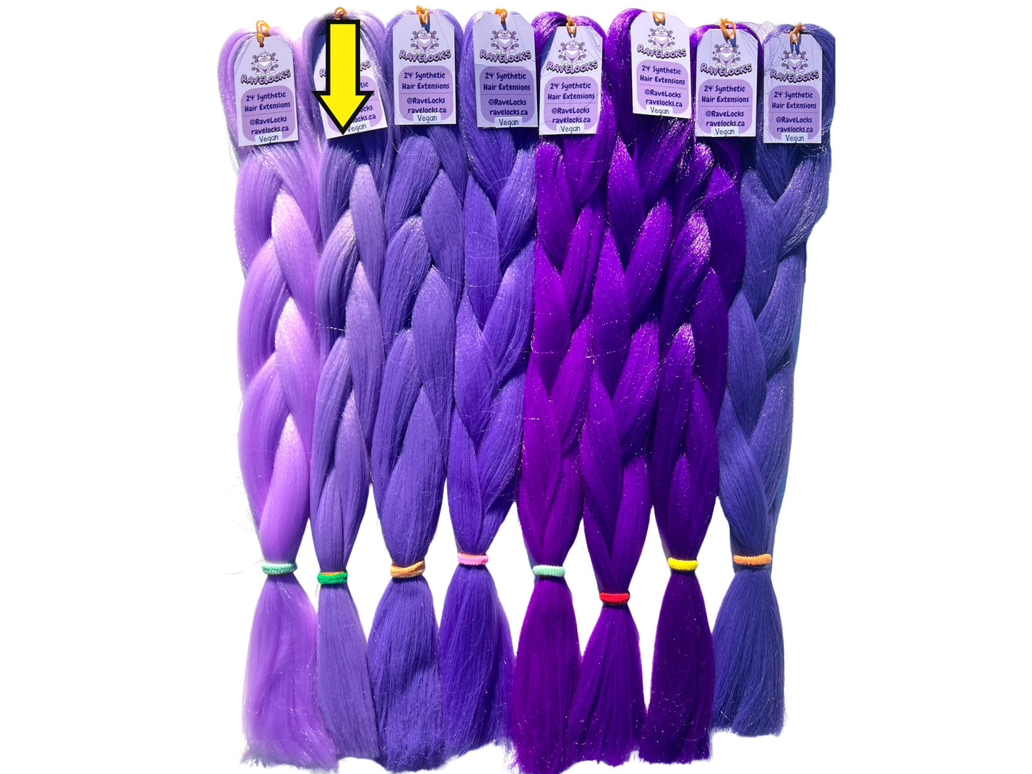 Pastel - Purple Braiding Hair