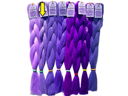 Pastel - Purple Braiding Hair