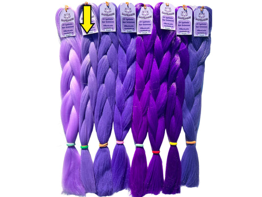 Pastel - Purple Braiding Hair