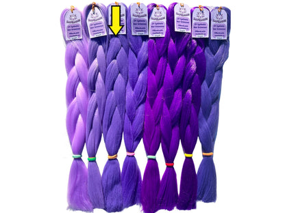 Amethyst - Purple Braiding Hair