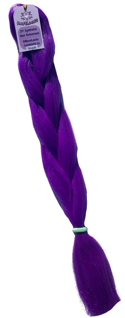 Veronica - Purple Braiding Hair