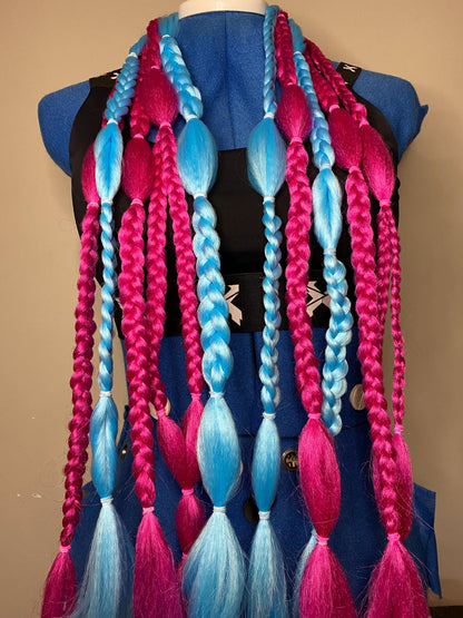 Bubblegum - Tie-In Braid Extensions