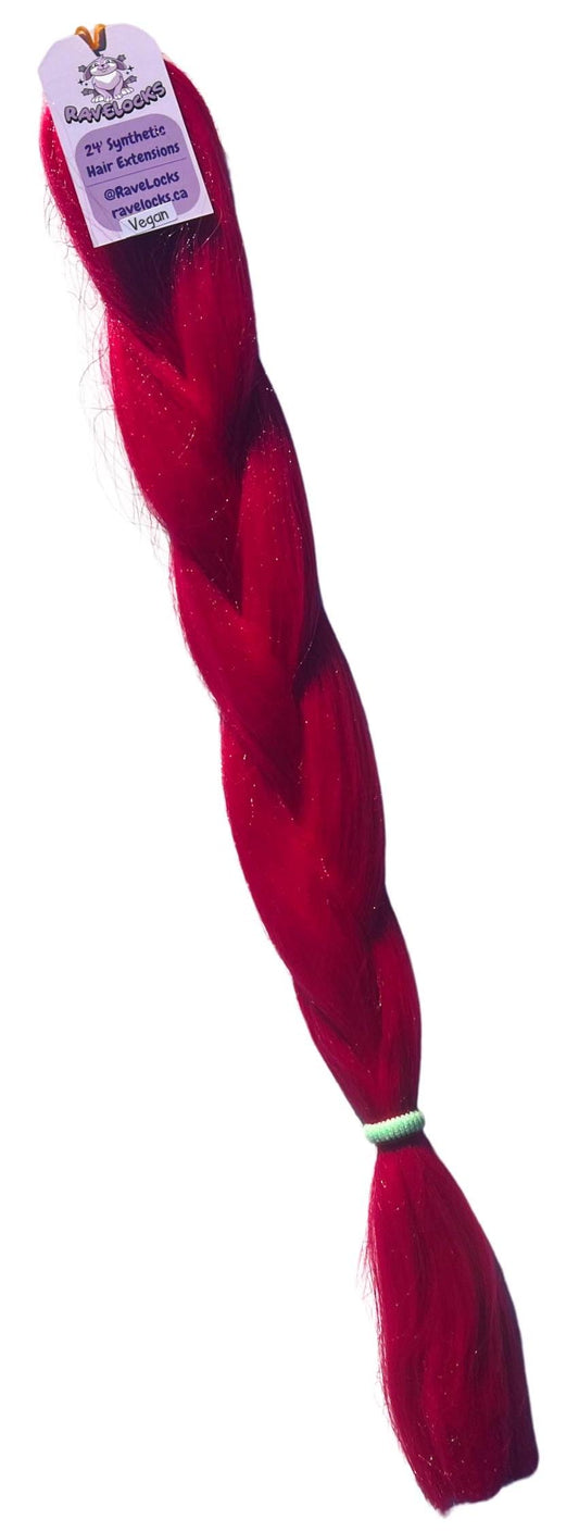 Velvora - Dark Pink Braiding Hair