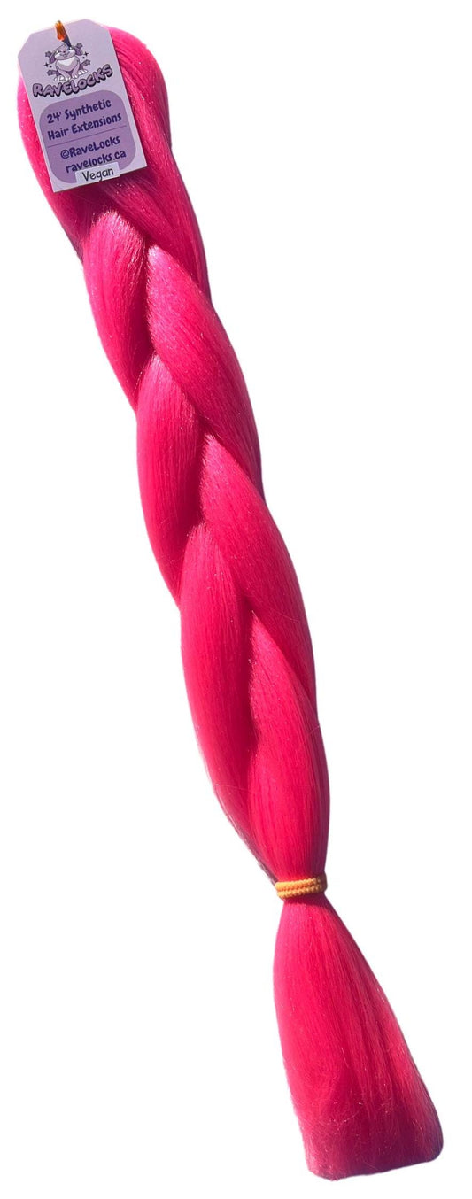 Pinknova - Bright Pink Braiding Hair