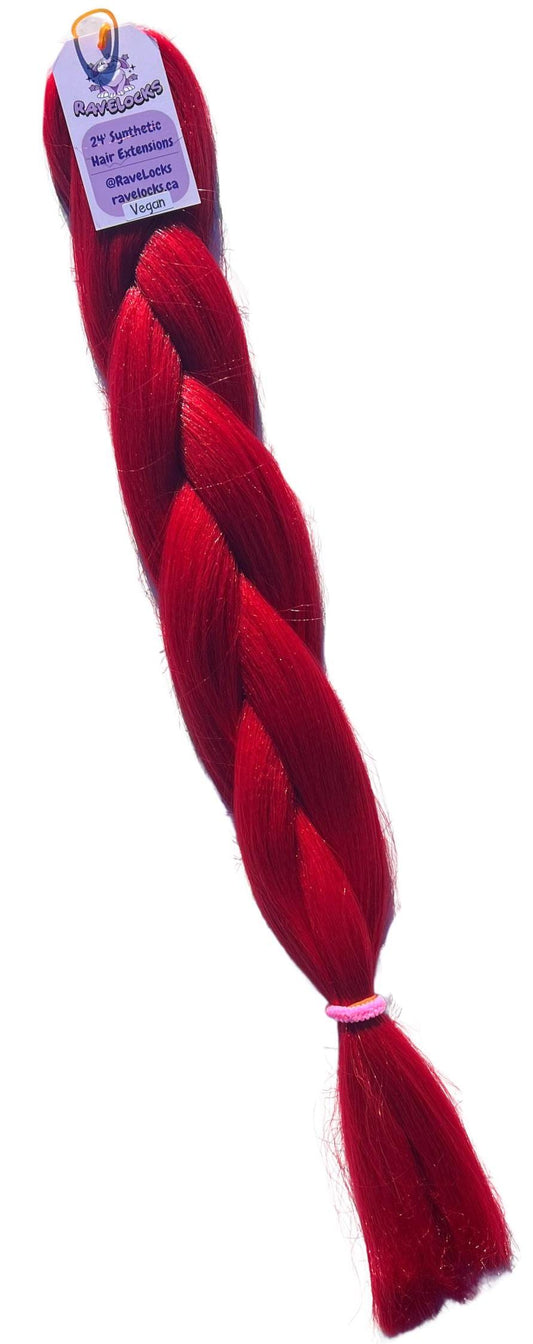 Candy - Red Braiding Hair