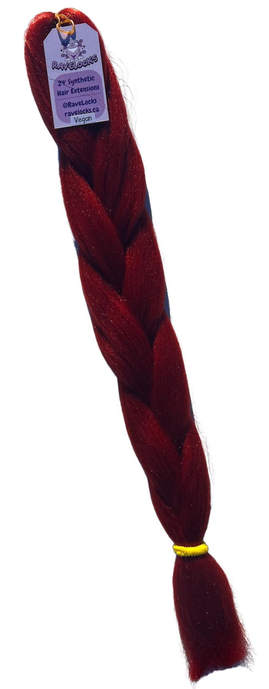 Cherry - Red Braiding Hair