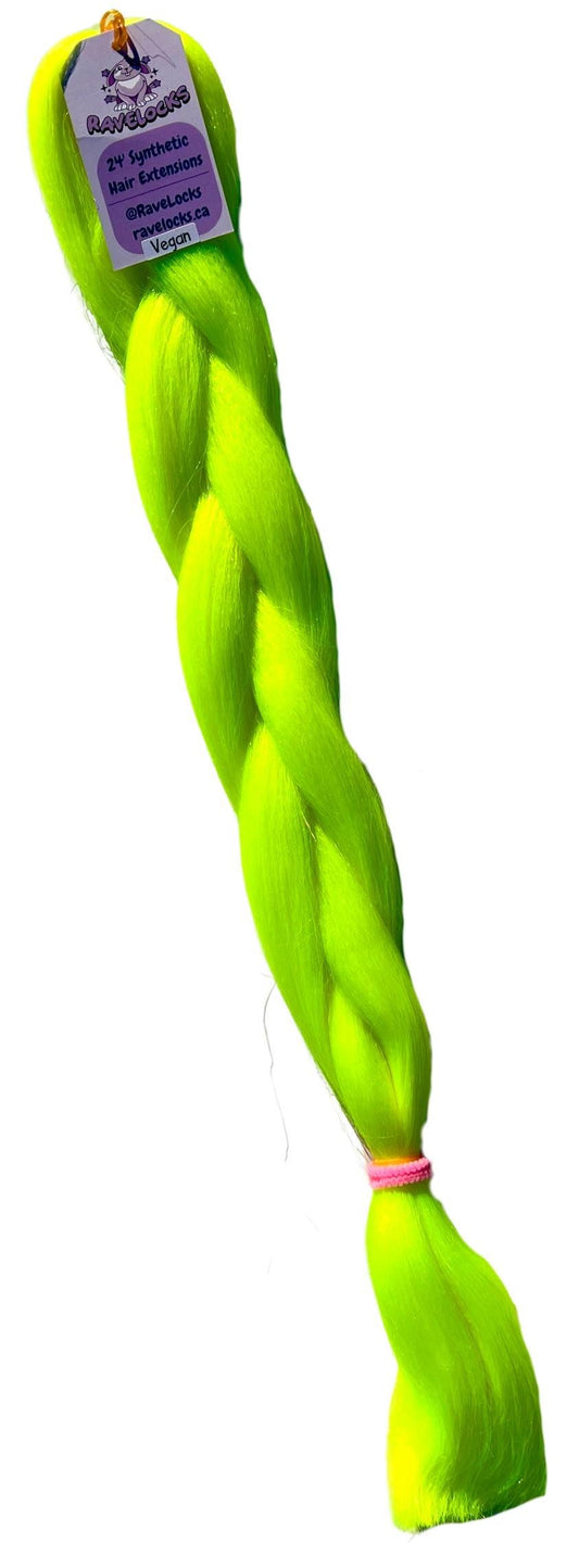 Toxic - Green Braiding Hair