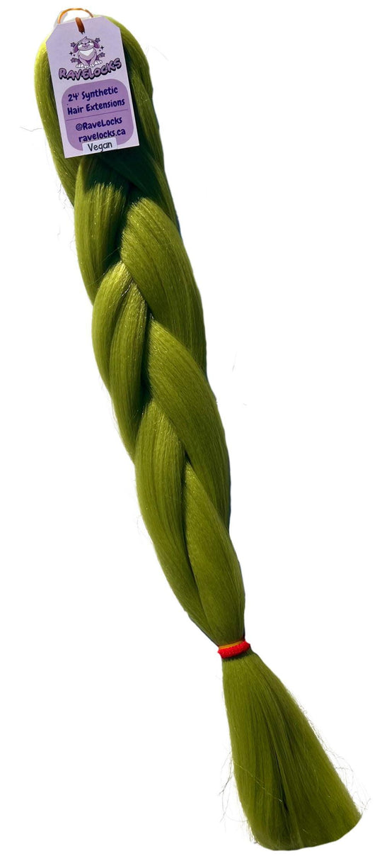 Pistachio - Green Braiding Hair