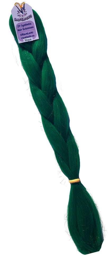 Shamrock - Green Braiding Hair