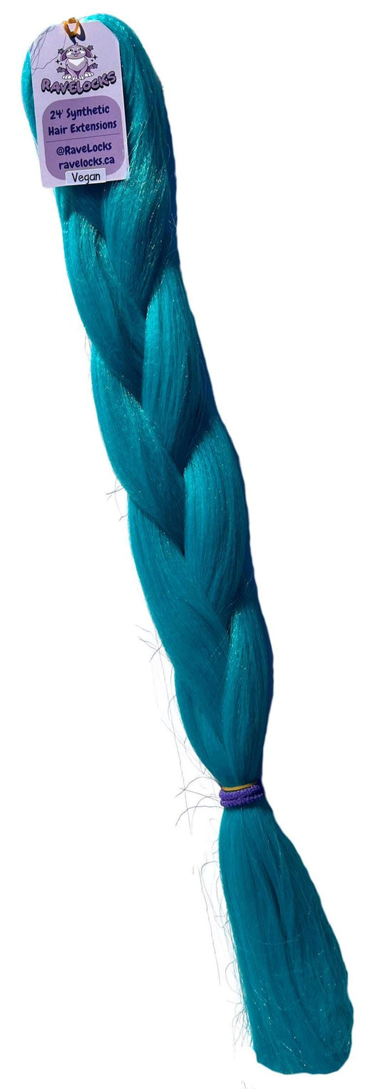 Teal - Blue Braiding Hair