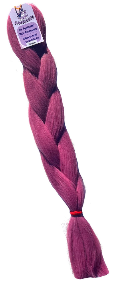 Mullberry - Purple/Pink Braiding Hair