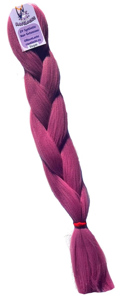 Mullberry - Purple/Pink Braiding Hair