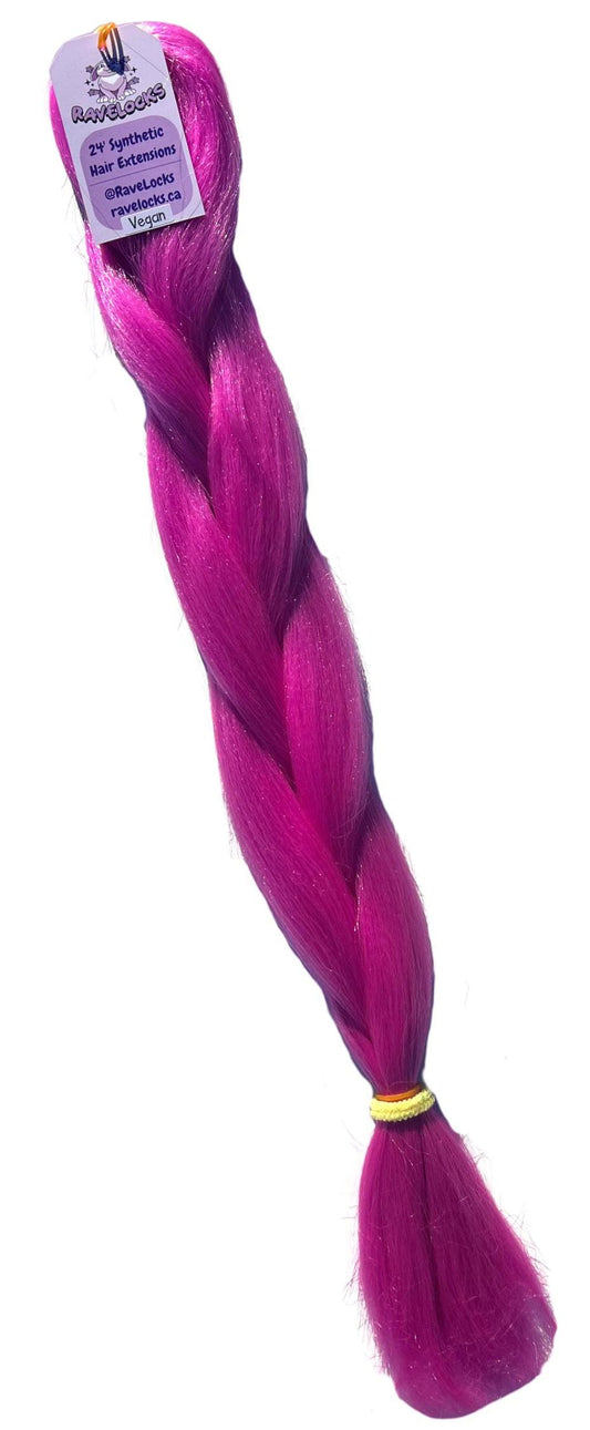 Fuchsia - Pink/Purple Braiding Hair