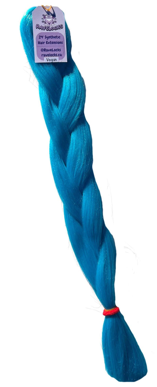 Cerulean - Blue Braiding Hair