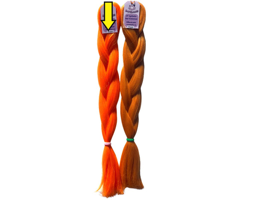 Tiger - Orange Braiding Hair