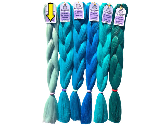 Frost - Blue Braiding Hair