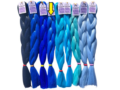 Royal - Blue Braiding Hair