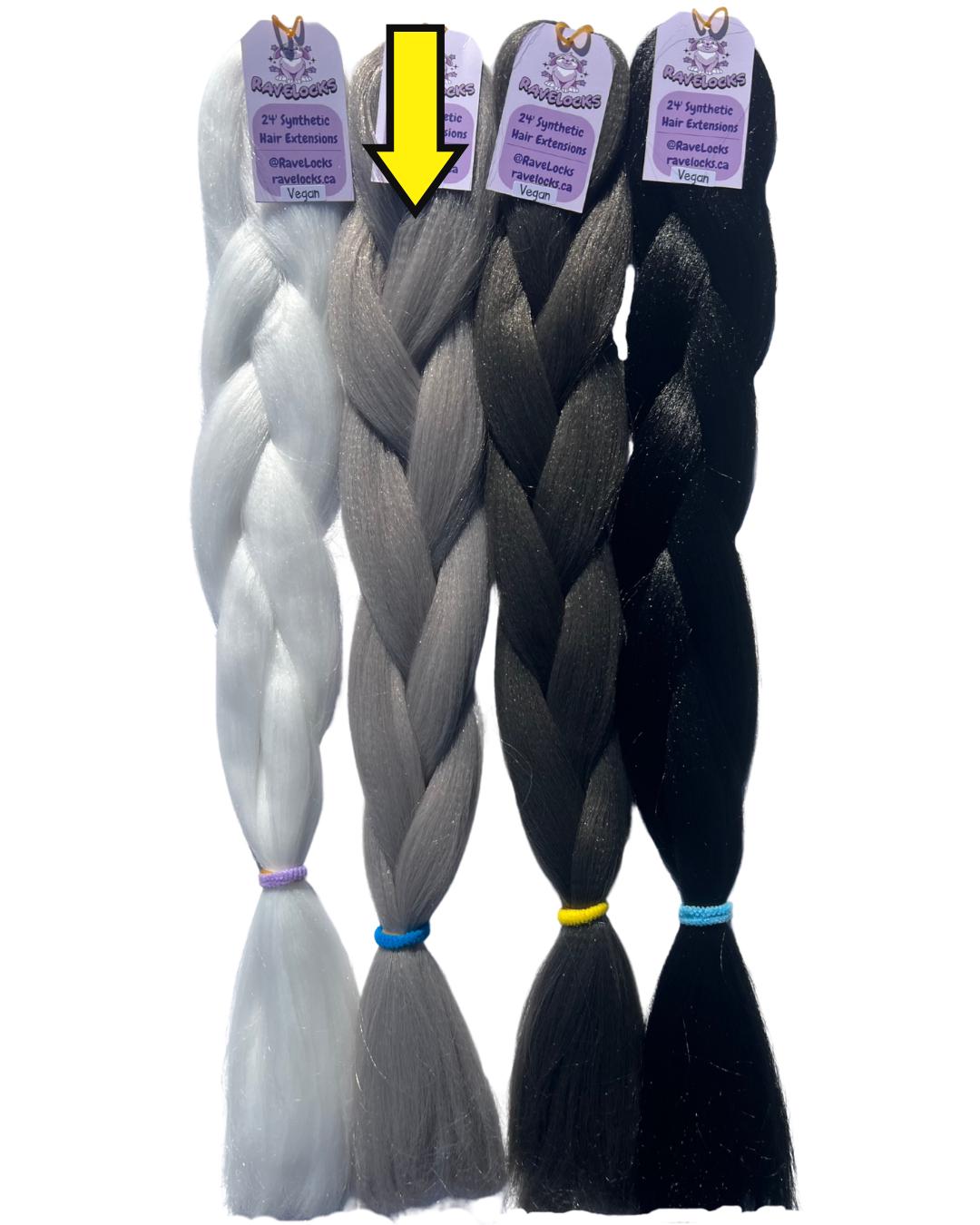 Slate - Natural Braiding Hair
