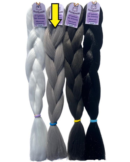 Slate - Natural Braiding Hair