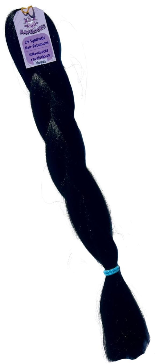 Wretched - Black/Natural Braiding Hair