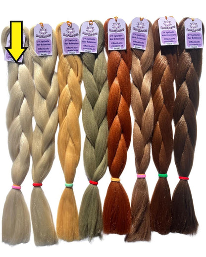 Bright Blonde - Natural Braiding Hair