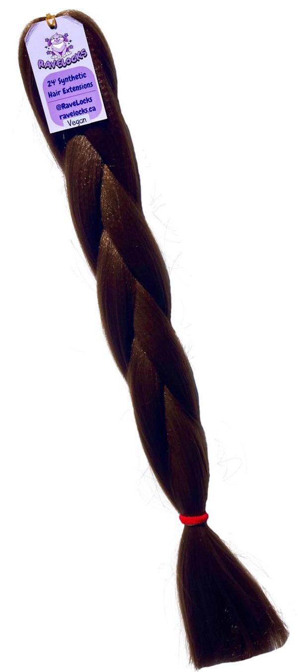 Dark Brown - Natural Braiding Hair