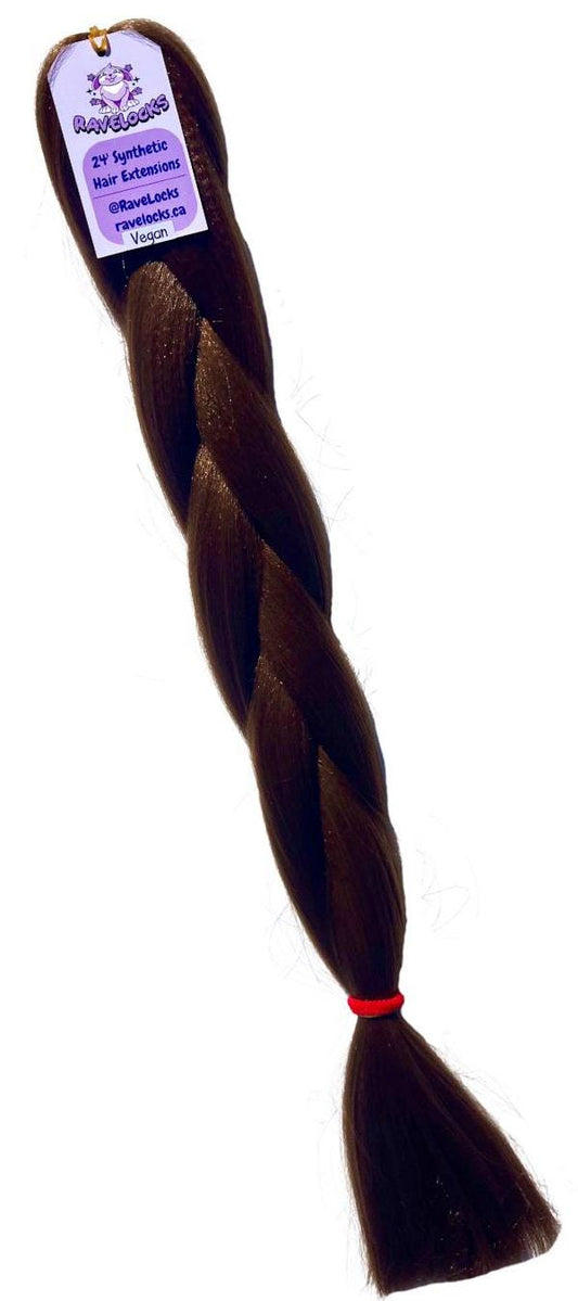 Dark Brown - Natural Braiding Hair