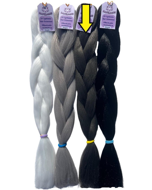 Charcoal - Natural Braiding Hair